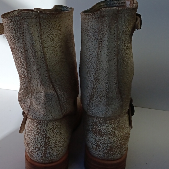 FRYE Veronica Shortie WHT white size 7m - Picture 9 of 10